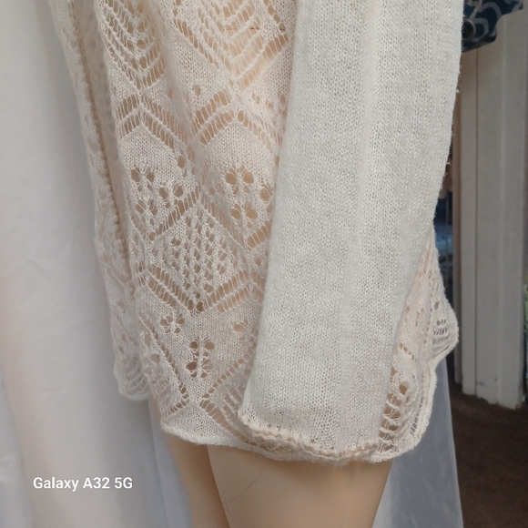 Mystree Size M Elegant Lace Cardigan - Picture 7 of 11